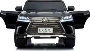 Import SUPER-TOYS LEXUS LX-570 LAKIER, MIĘKKIE KOŁA, MIĘKKIE SIEDZENIE, PEŁNA OPCJA 2X12V/LX570 10