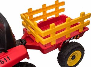 Joko Pojazd Traktor z Przyczepą BLOW Czerwony 11