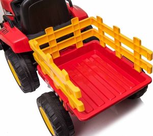 Joko Pojazd Traktor z Przyczepą BLOW Czerwony 12