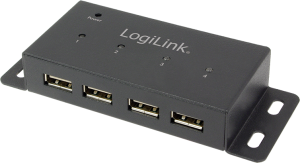 HUB USB LogiLink 4x USB-A 2.0 (UA0141A) 1
