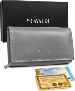 4U Cavaldi Piękny portfel damski Cavaldi skóra naturalna 1