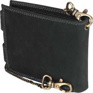 Always Wild Portfel męski skórzany z łańcuchem i z RFID Always Wild 2