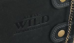 Always Wild Portfel męski skórzany z łańcuchem i z RFID Always Wild 4