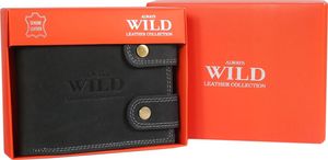 Always Wild Portfel męski skórzany z łańcuchem i z RFID Always Wild 10