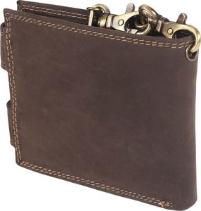 Always Wild Portfel męski skórzany z łańcuchem i z RFID Always Wild 5