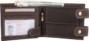 Always Wild Portfel męski skórzany z łańcuchem i z RFID Always Wild 6