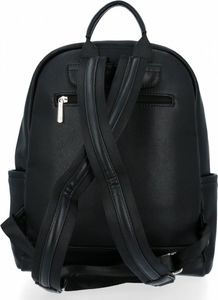 David Jones Plecak damski w minimalistycznym stylu z kieszonkami na suwak David Jones 2