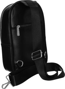 David Jones Oryginalny miejski plecaczek na jedno ramię ze skóry ekologicznej - David Jones 3