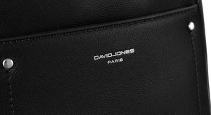 David Jones Oryginalny miejski plecaczek na jedno ramię ze skóry ekologicznej - David Jones 9