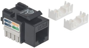 Intellinet Network Solutions Moduł keystone Cat.5e, UTP, RJ45, zaciskany, czarny (210416) 2
