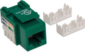 Intellinet Network Solutions Moduł Keystone RJ45 UTP Cat5e Zielony Punch-Down (210997) 2