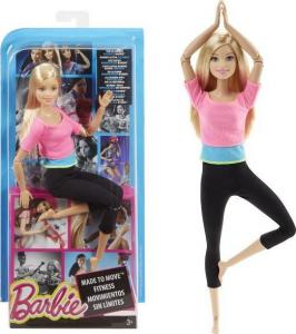 Lalka Barbie Mattel Made to Move - Pink Top (DHL81/DHL82) 5