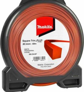 Makita Żyłka tnąca 2,4mm / 69m, kwadratowa, brązowa (E-02814) 1
