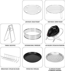 Lund Kombiwar halogenowy 17L, czarny (67641) 4