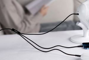 Kabel USB Baseus USB-C - USB-C + microUSB + Lightning 1.5 m Zielony (1573-74475_20220301153445) 17