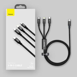 Kabel USB Baseus USB-C - USB-C + microUSB + Lightning 1.5 m Zielony (1573-74475_20220301153445) 21
