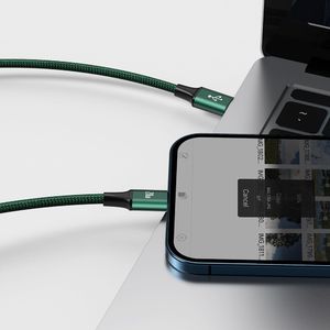 Kabel USB Baseus USB-C - USB-C + microUSB + Lightning 1.5 m Zielony (1573-74475_20220301153445) 9