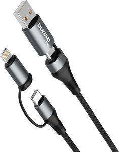 Kabel USB Dudao USB-A - Lightning 1 m Szary (Dudao) 4