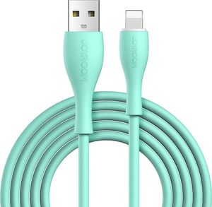 Kabel USB Joyroom USB-A - Lightning 1 m Zielony (6941237136558) 1