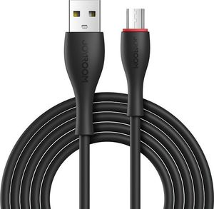 Kabel USB Joyroom USB-A - microUSB 1 m Czarny (6941237136596) 1