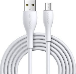 Kabel USB Joyroom USB-A - microUSB 1 m Biały (6941237136602) 1
