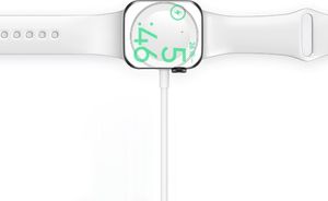 Ładowarka Joyroom Joyroom 2W1 Bezprzewodowa Ładowarka Qi Do Apple Watch / Kabel Usb - Lightning 1,5 M Biały (S-Iw002S) 4