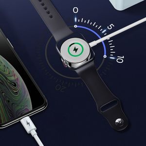 Ładowarka Joyroom Joyroom 2W1 Bezprzewodowa Ładowarka Qi Do Apple Watch / Kabel Usb - Lightning 1,5 M Biały (S-Iw002S) 6