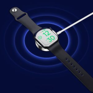 Ładowarka Joyroom Joyroom 2W1 Bezprzewodowa Ładowarka Qi Do Apple Watch / Kabel Usb - Lightning 1,5 M Biały (S-Iw002S) 7