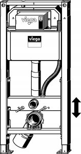 Przycisk spłukujący Viega STELAŻ PODT. PREVISTA DRY 771997 VIEGA 2