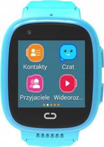 Smartwatch Bezpieczna Rodzina GJD.13 + Pakiet 6 miesięcy subskrypcji Niebieski 2