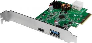 Kontroler LogiLink PCIe 3.0 x4 - 1x USB 3.0 + USB-C (PC0089) 1