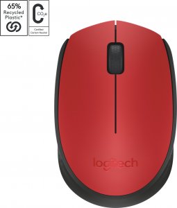 Mysz Logitech M171 czerwony (910-004641) 2