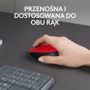 Mysz Logitech M171 czerwony (910-004641) 4