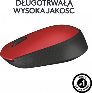 Mysz Logitech M171 czerwony (910-004641) 6