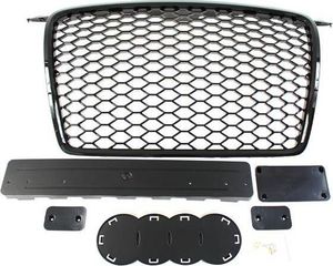 MTuning_F GRILL AUDI A3 8P RS-STYLE BRIGHT BLACK (05-09) 1