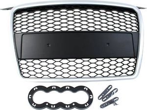 MTuning_F GRILL AUDI A3 8P RS-STYLE SILVER-BLACK (05-08) 1
