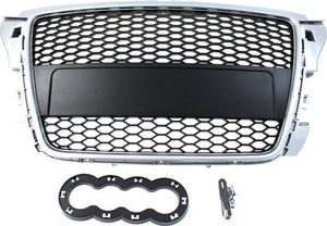 MTuning_F GRILL AUDI A3 8P RS-STYLE SILVER-BLACK (07-12) 1