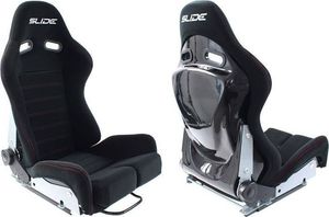 SLIDE_D Fotel sportowy SLIDE X3 material Black L 1