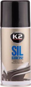 K2 SIL Silikon do uszczelek w sprayu, chroni przed przymarzaniem, 150ml 1