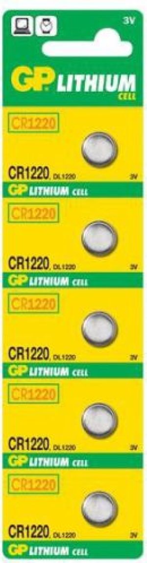 GP Bateria mini CR1220 5 szt. 3