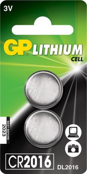 GP Bateria CR2016 90mAh 2 szt. 2
