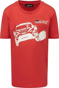 Toyota Gazoo Racing Koszulka T-shirt dziecięca Car czerwona Toyota Gazoo Racing WRT XL (dzieci) 1