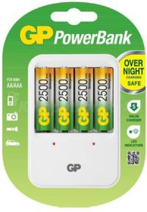 Ładowarka GP uniwersalna PB420 4xAA/AAA Akumulatory w zestawie 4x 210AAHCB (PB420 GS210BMC-UC4, 1 blister) 2