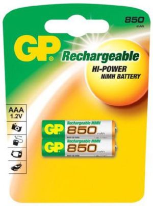 GP Akumulator AAA / R03 850mAh 2szt. 1