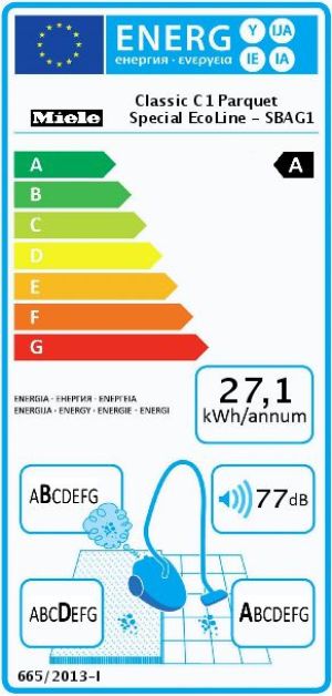 Odkurzacz Miele Classic C1 Parquett Special Eco 2