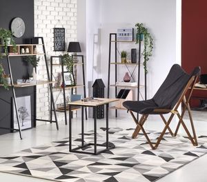 Biurko Halmar Narvik B2 Brązowe 84 cm x 46 cm 5