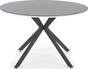 Halmar Stół AVELAR 120x120 czarny 1