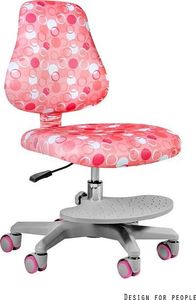 Krzesło biurowe Unique Betty Różowe 1