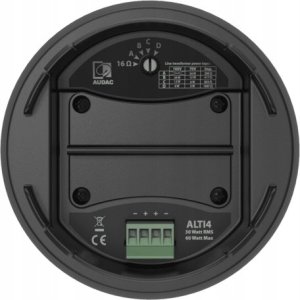 Audac AUDAC ALTI4/B 2-way 4" pendant speaker Black version 5