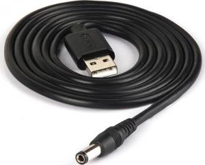 Kabel USB Unitek USB-A - DC 5.5 mm 1.5 m Czarny (Y-C4046BK) 2